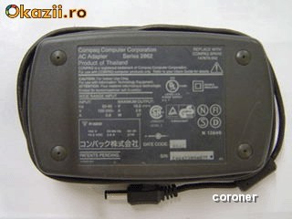Alimentator Incarcator Compaq 16.5V/2.6A  Series 2862 foto mare