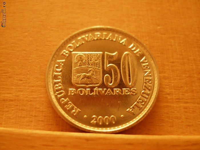 50 BOLIVARES 2000 - VENEZUELA foto mare