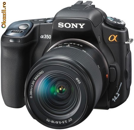 KIT DSLR Sony A350 foto mare