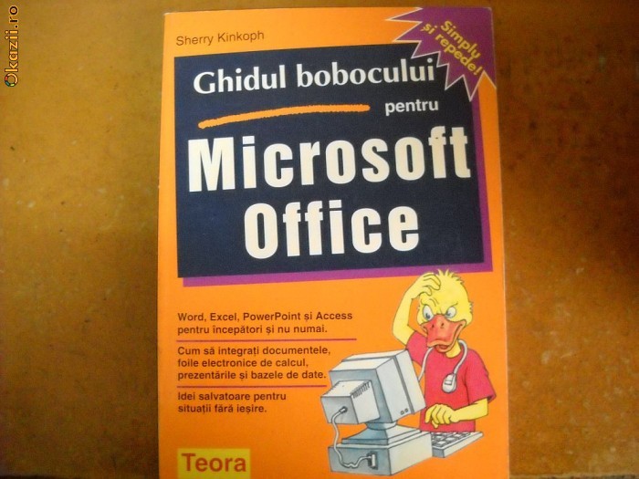GHIDUL BOBOCULUI PT.MICROSOFT OFFICE foto mare