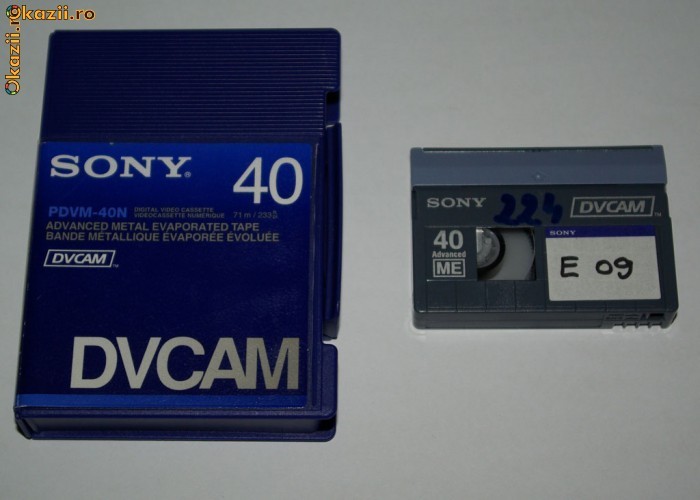 Casete Profesionale DVCAM SONY PDVM-40N foto mare