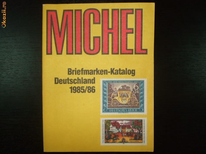 Catalog Michel Germania 1985/1986 foto mare