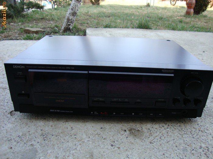 Deck Denon DRM 700 - negru foto mare