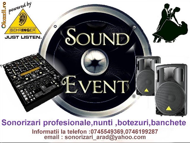 Sonorizari profesionale evenimente foto mare