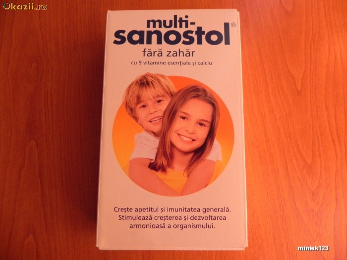 Vitamine Multi-Sanostol sirop foto mare