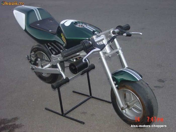 Pocket Bike,Mini Moto,scuter-motoreta pentru copii-ELECTRIC..DOAR 850 RON foto mare
