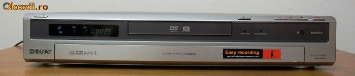 DVD Recorder Sony RDR-GX210 foto mare