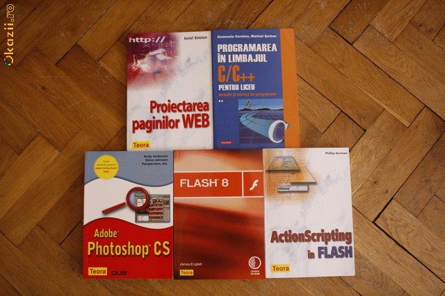 Adobe Photoshop CS, Flash 8, ActionScripting in Flash, C/C++ pentru liceu, Proiectarea Paginilor WEB foto mare