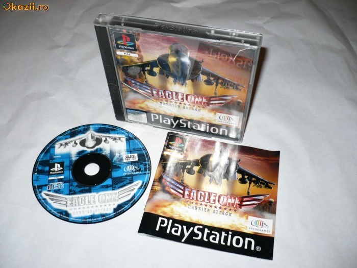Joc Sony Playstation 1 - PS1 - PS ONE - Eagle One Warrier Attack foto mare