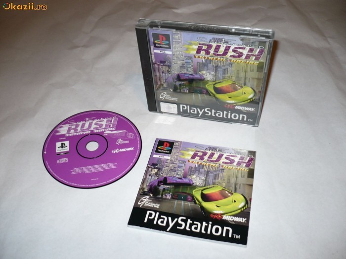 Joc Sony Playstation 1 - PS1 - PS ONE - San Francisco Rush Extreme Racing foto mare