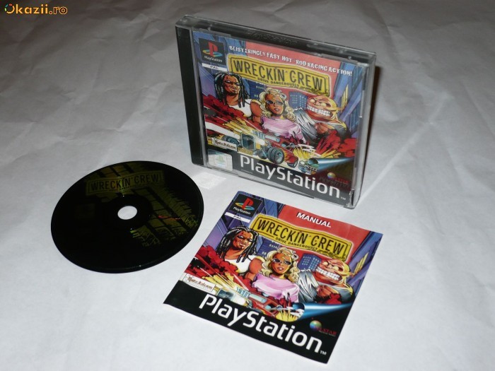 Joc Sony Playstation 1 - PS1 - PS ONE - Wreckin Crew foto mare