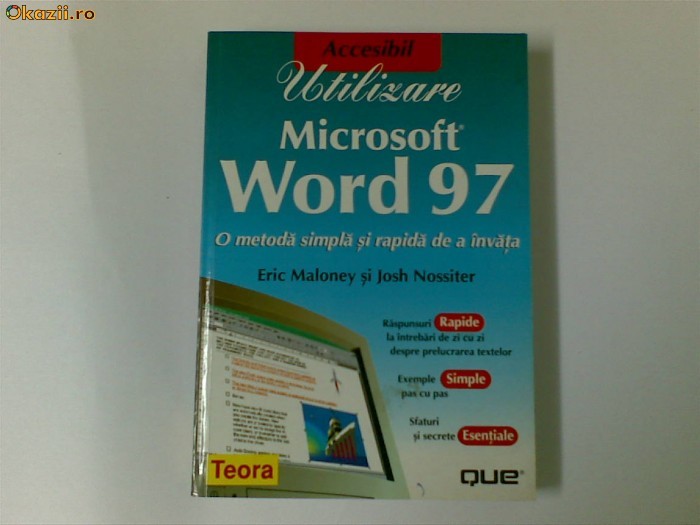 (A-2)Microsoft Word 97 foto mare