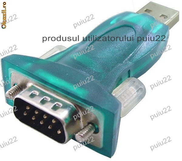 Adaptor USB - RS232, compatibil dreambox-4747 foto mare