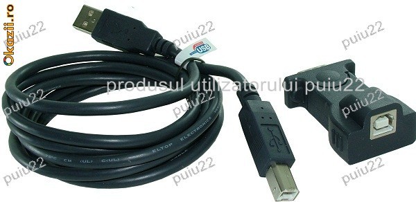 Adaptor, RS 232 cu cablu-4749 foto mare