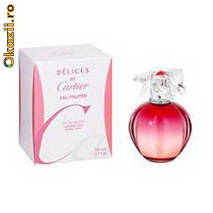 Delices Eau Fruit�e Cartier EDT De dame Tester 100 ml foto mare