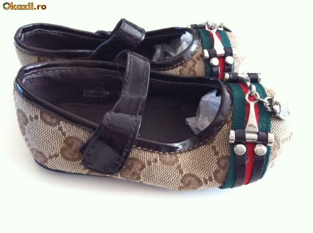 PANTOFI PANTOFIORI FETITE GUCCI  SUPERBI  NR  25 SI 26 foto mare