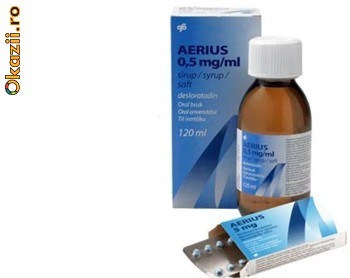 Sirop Aerius pt alergii foto mare