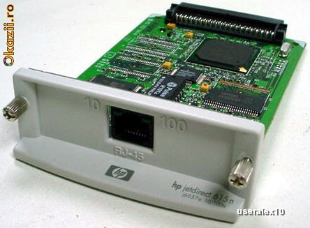 Placa de retea HP jetdirect 615n foto mare