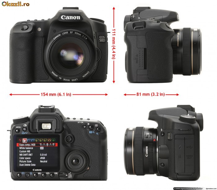 VAND  CANON 50 D + OBIECTIV CANON 28-135 foto mare