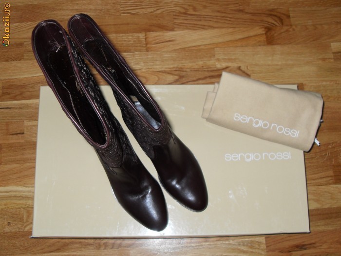 EXCLUSIVE! UNIC! 100% SERGIO ROSSI! Cizme dama masura 36/Incaltaminte femei foto mare