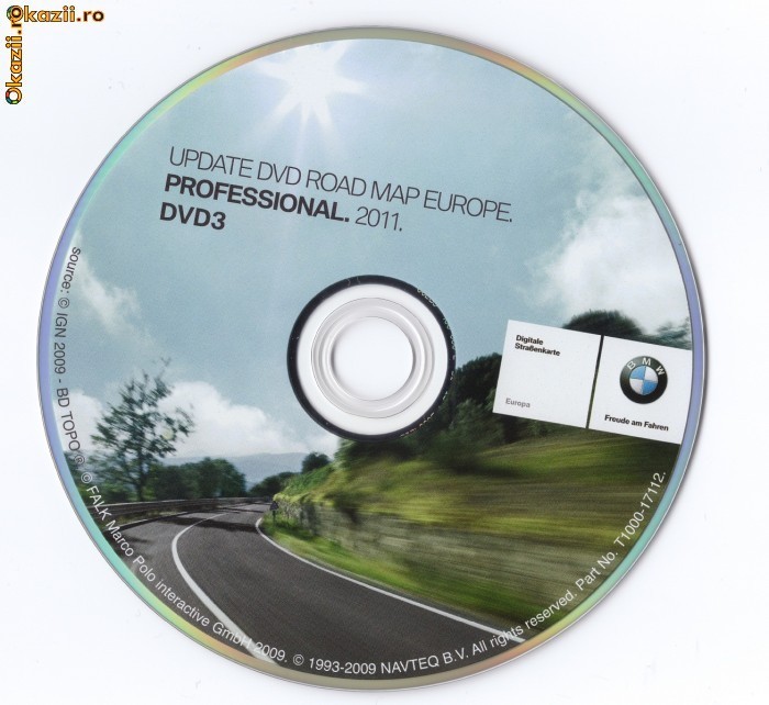 Navigatie BMW -DVD 2011-Europa foto mare