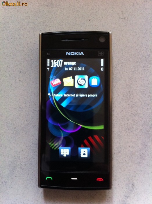 Nokia X6 foto mare