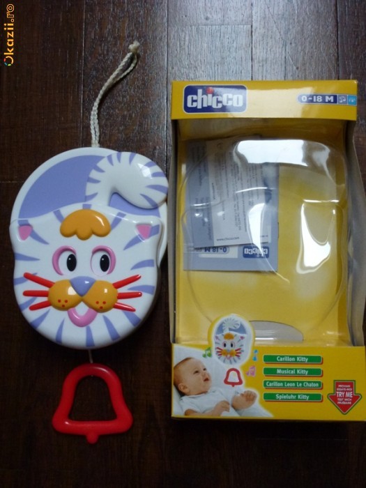 Jucarie pisicuta muzicala - Chicco foto mare