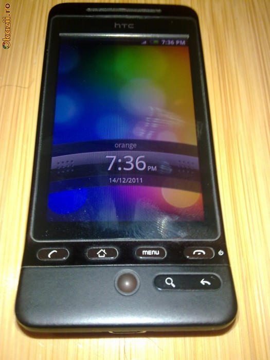 HTC Hero Black Full impecabil, cutie, codat Orange ! Sau decodat ! Schimb cu statie radio cb ! foto mare