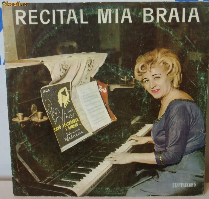 Recital Mia Braia - vinil foto mare