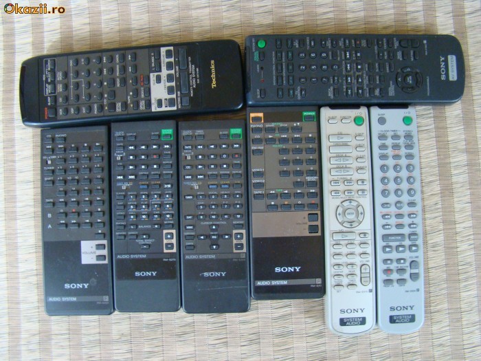 telecomanda   telecomenzi   sisteme audio  /  pret pentru 1 buc foto mare