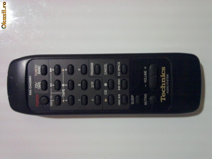 Telecomanda Amplificator Technics foto mare