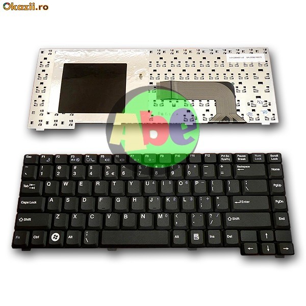 TASTATURA LAPTOP FUJITSU PA1510 BLACK K012327D2 V-0123BIAS1-US foto mare