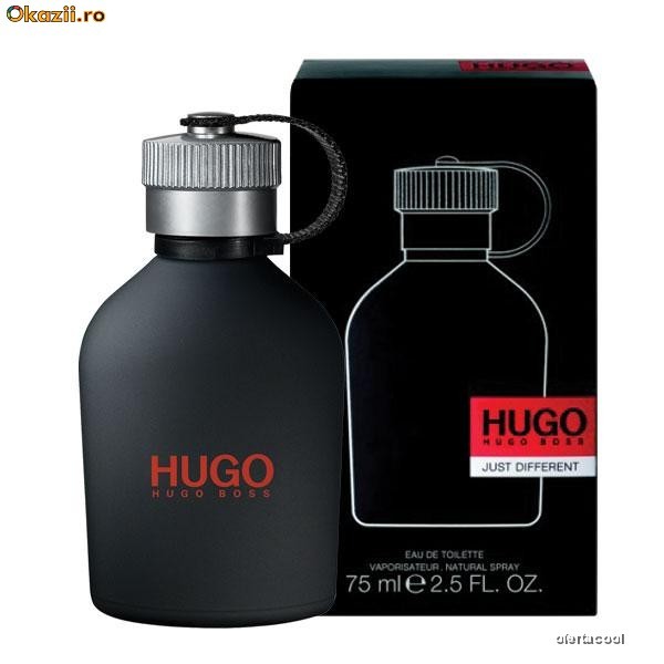 VAND PARFUM HUGO BOSS JUST DIFFERENT APA DE TOALETA 150 ML SIGILAT ORIGINAL 100% foto mare
