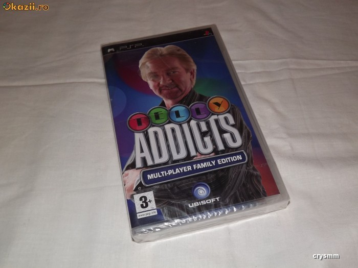 Joc Sony Playstation portable PSP - Telly Addicts Multiplayer family edition - sigilat foto mare