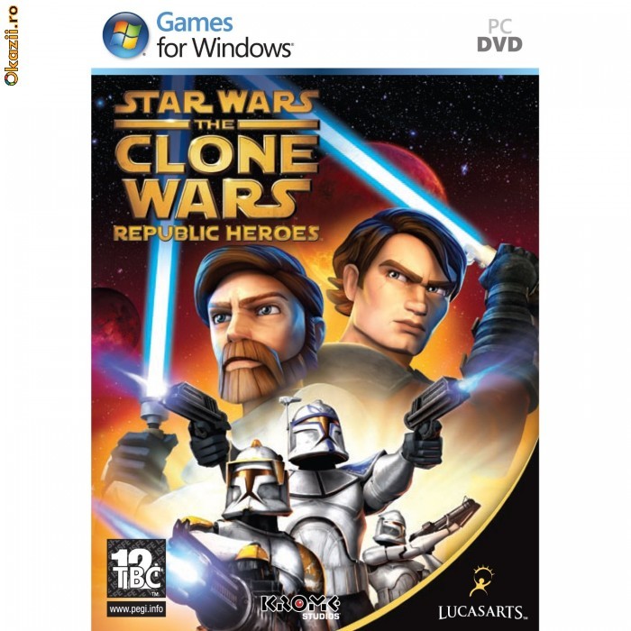 Star Wars: The Clone Wars - Republic Heroes  PC  SIGILAT (ALVio) + sute de alte jocuri pc originale foto mare