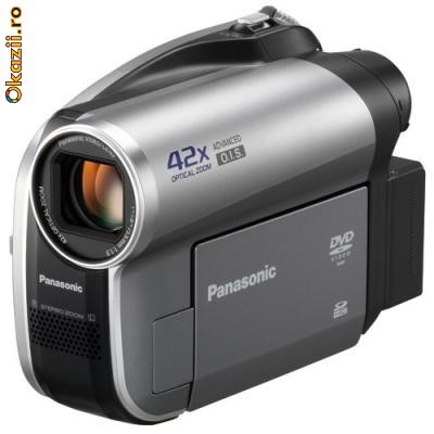 CAMERA VIDEO PANASONIC-VDRD50+ACCESORII foto mare