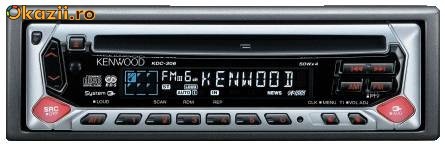 Cd player masina kenwood kdc 306 foto mare