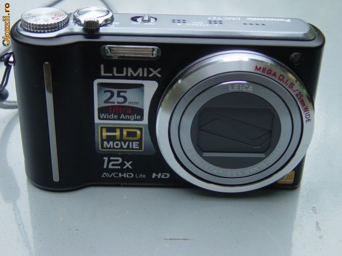 Panasonic DMC TZ7 ZS3 K Black Impecabil + Card 4GB foto mare