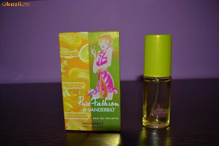 Parfum Pure Fashion By Vanderbilt, 15ml foto mare
