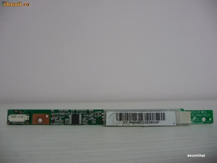 INVERTER/INVERTOR DISPLAY LAPTOP ACER EXTENSA 5230 FOTO REALE foto mare