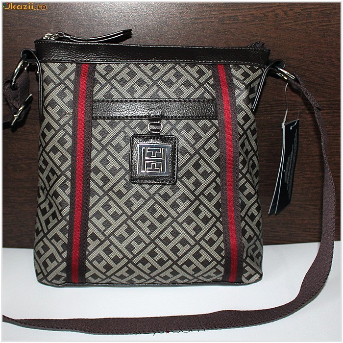 *** Poseta / Geanta TOMMY HILFIGER, Stil Postas, Dama / Femei, 100% AUTENTIC, W86914459 *** foto mare