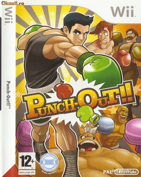 JOC WII PUNCH-OUT! MULTIPLAYER ORIGINAL PAL (Transport gratuit la plata in avans) foto mare