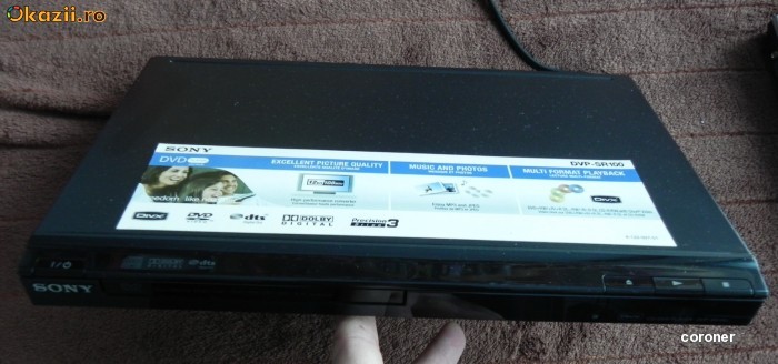 DVD Player Sony DVP-SR100 foto mare