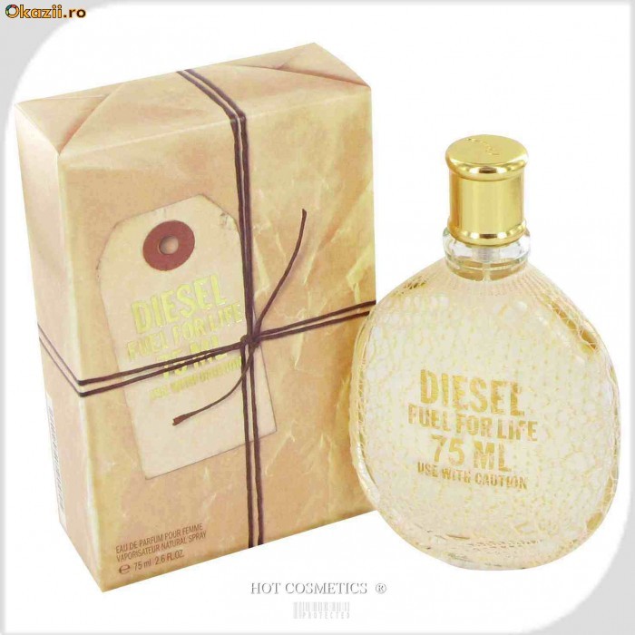 Parfum Diesel - Fuel for life pour femme 75 ml Made in France foto mare