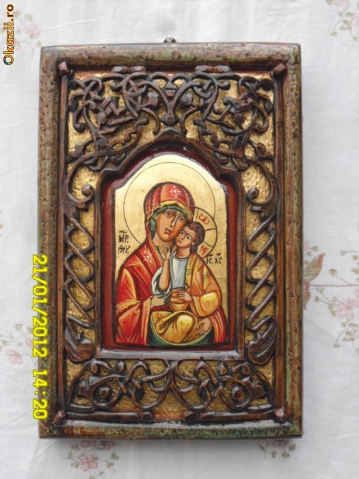 icoane lemn sculptate foto mare