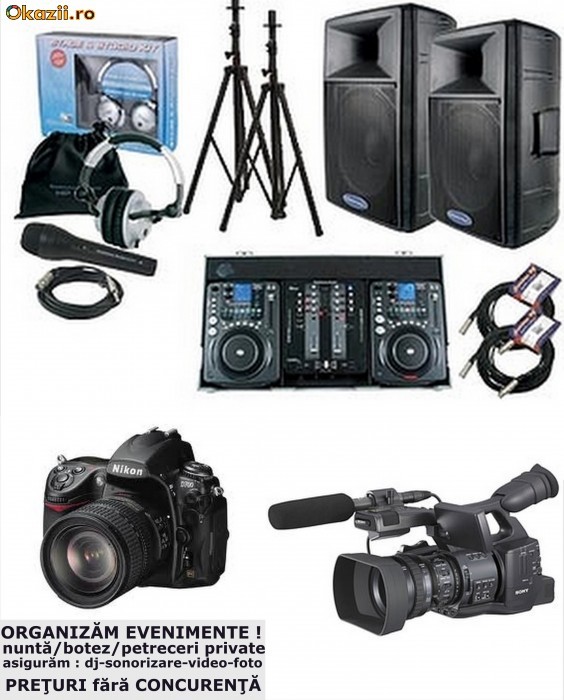 FILMARI EVENIMENTE FOTO EVENIMENTE DJ sonorizari foto mare
