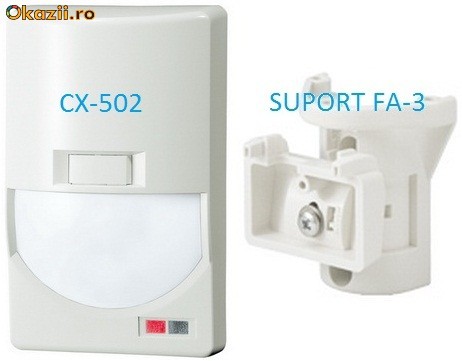 SENZOR OPTEX CX-502 SUPORT AM-3 INCLUS foto mare