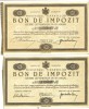 ***Bonuri de impozit - 2 bucati de  500 lei ***