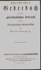 Carte de rugaciuni l.germana editata la Sibiu in 1797