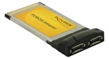Adaptor PCMCIA CardBus la 2x eSATA - 61618 foto
